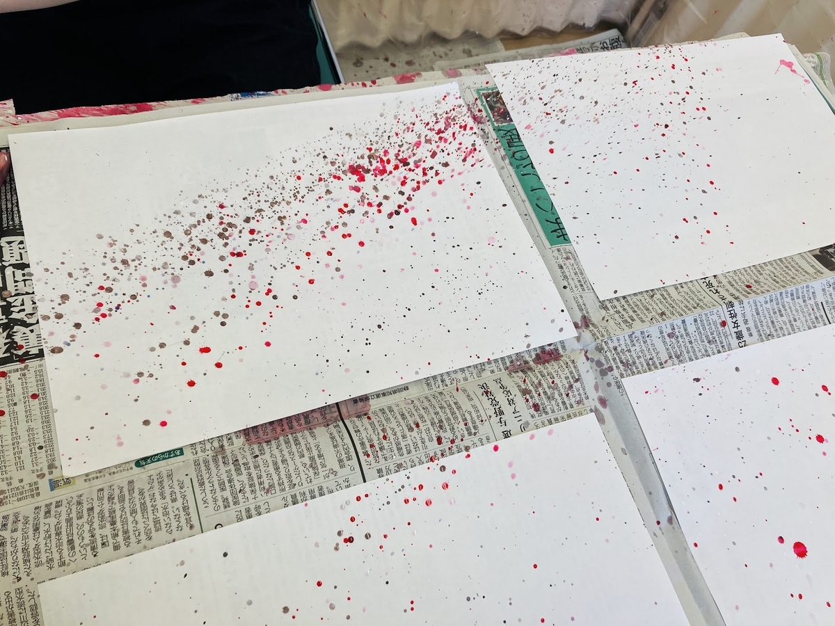 障がい者向け絵画教室　ダウン症　ブログ