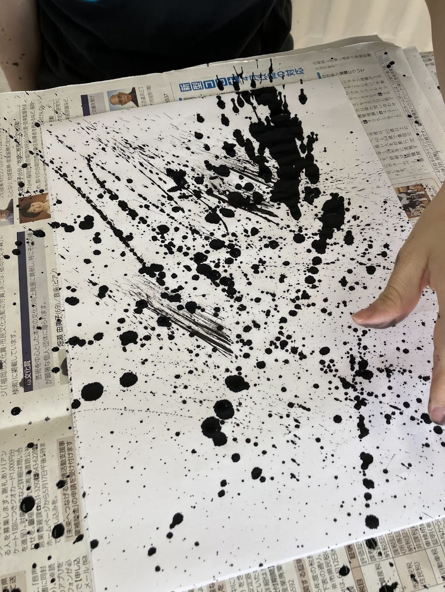 障がい者向け書道教室　ダウン症　ブログ