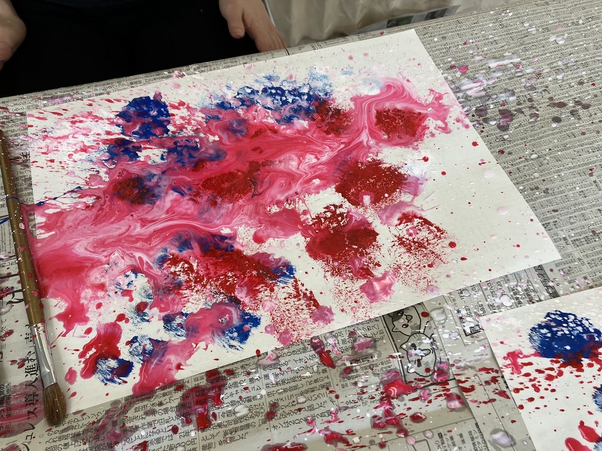 障がい者向け絵画教室　ダウン症　ブログ