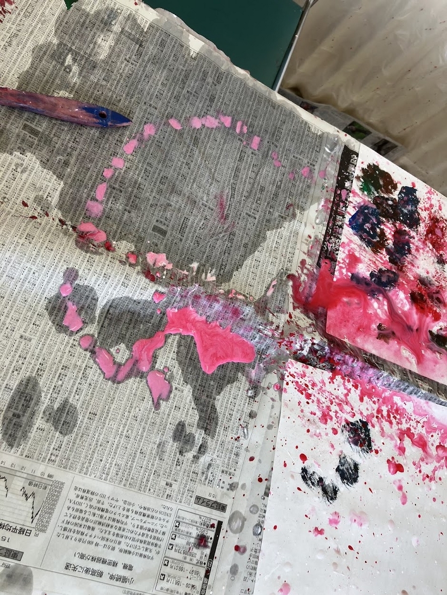 障がい者向け絵画教室　ダウン症　ブログ