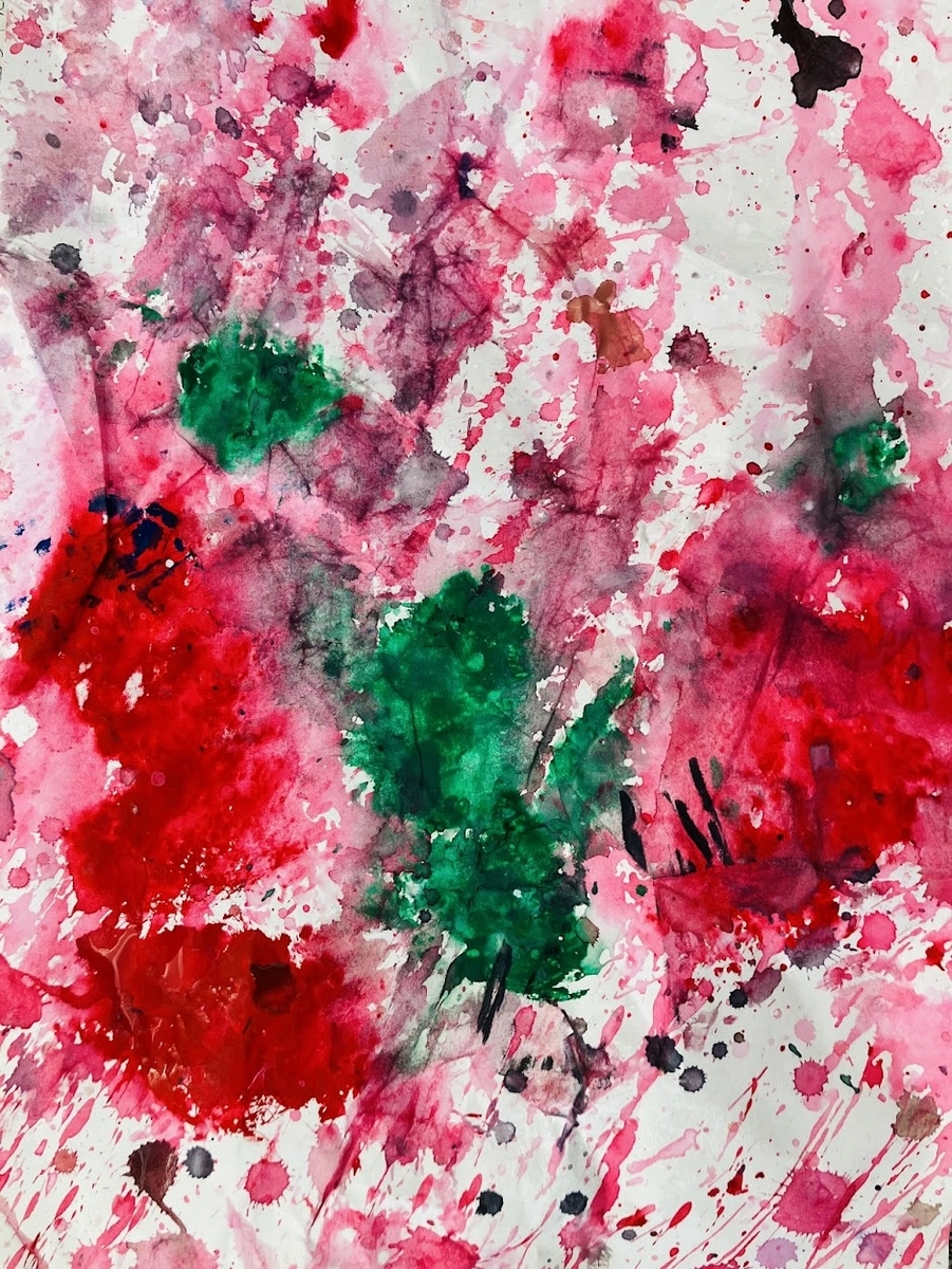 障がい者向け絵画教室　ダウン症　ブログ