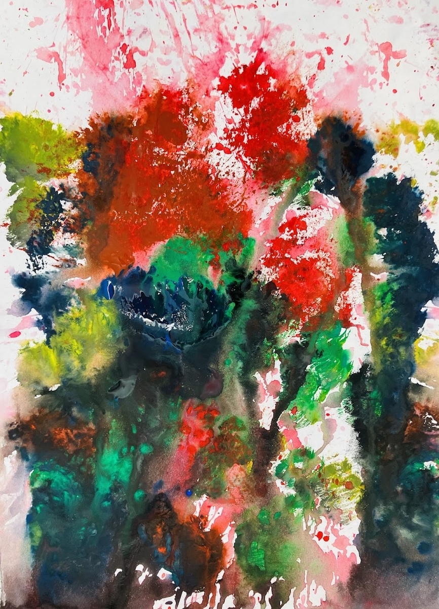 障がい者向け絵画教室　ダウン症　ブログ