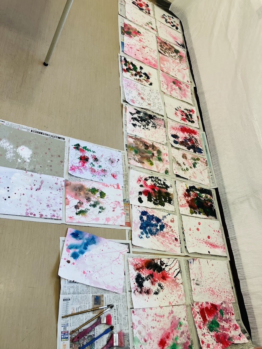 障がい者向け絵画教室　ダウン症　ブログ