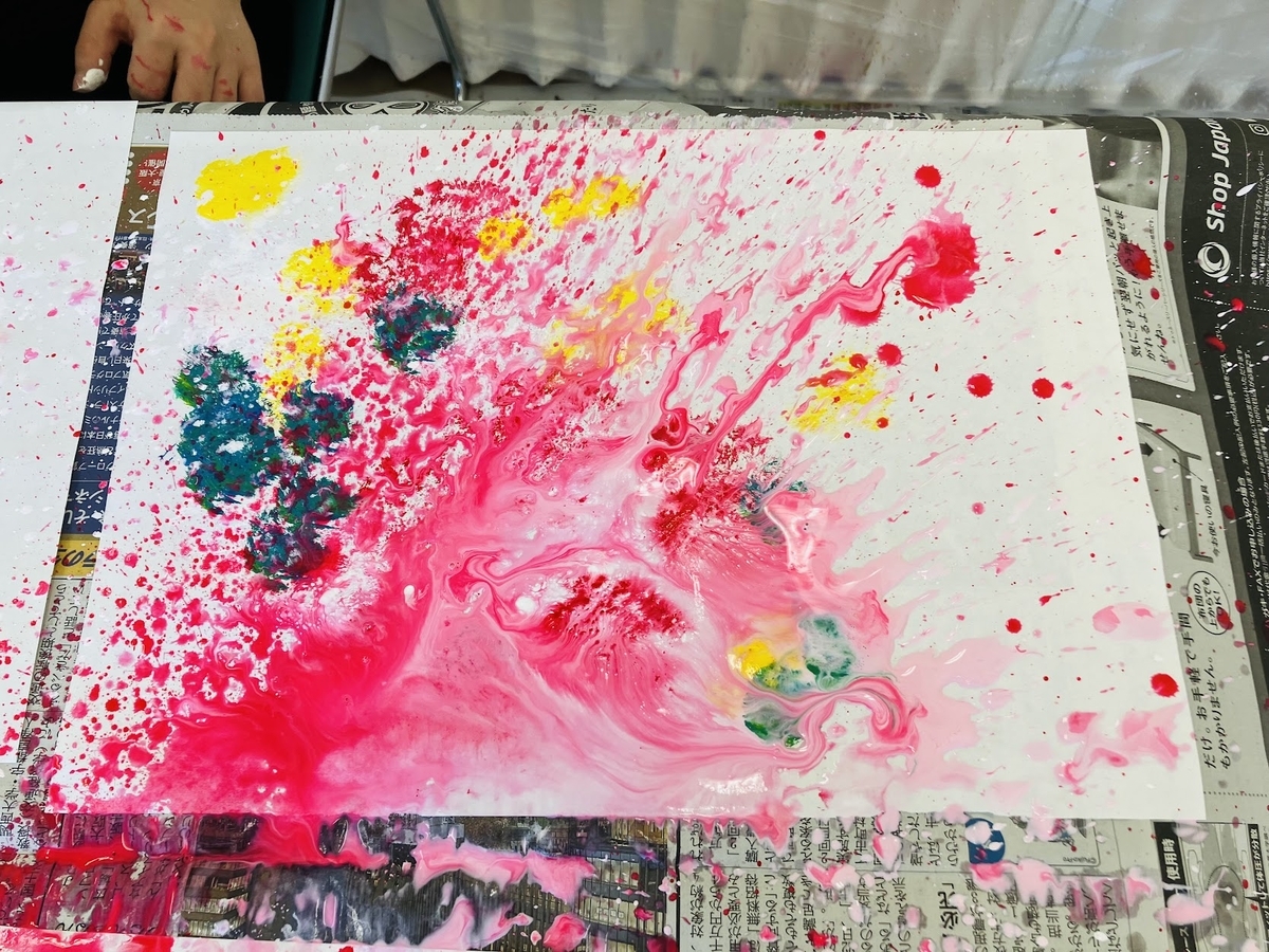 障がい者向け絵画教室　ダウン症　ブログ