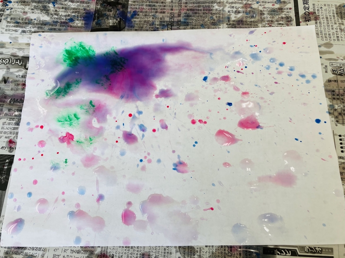 障がい者向け絵画教室　ダウン症　ブログ