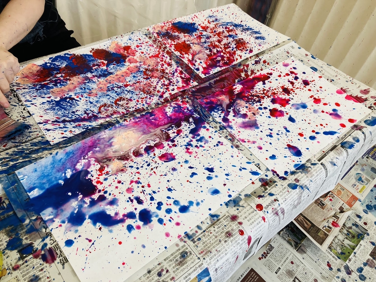 障がい者向け絵画教室　ダウン症　ブログ