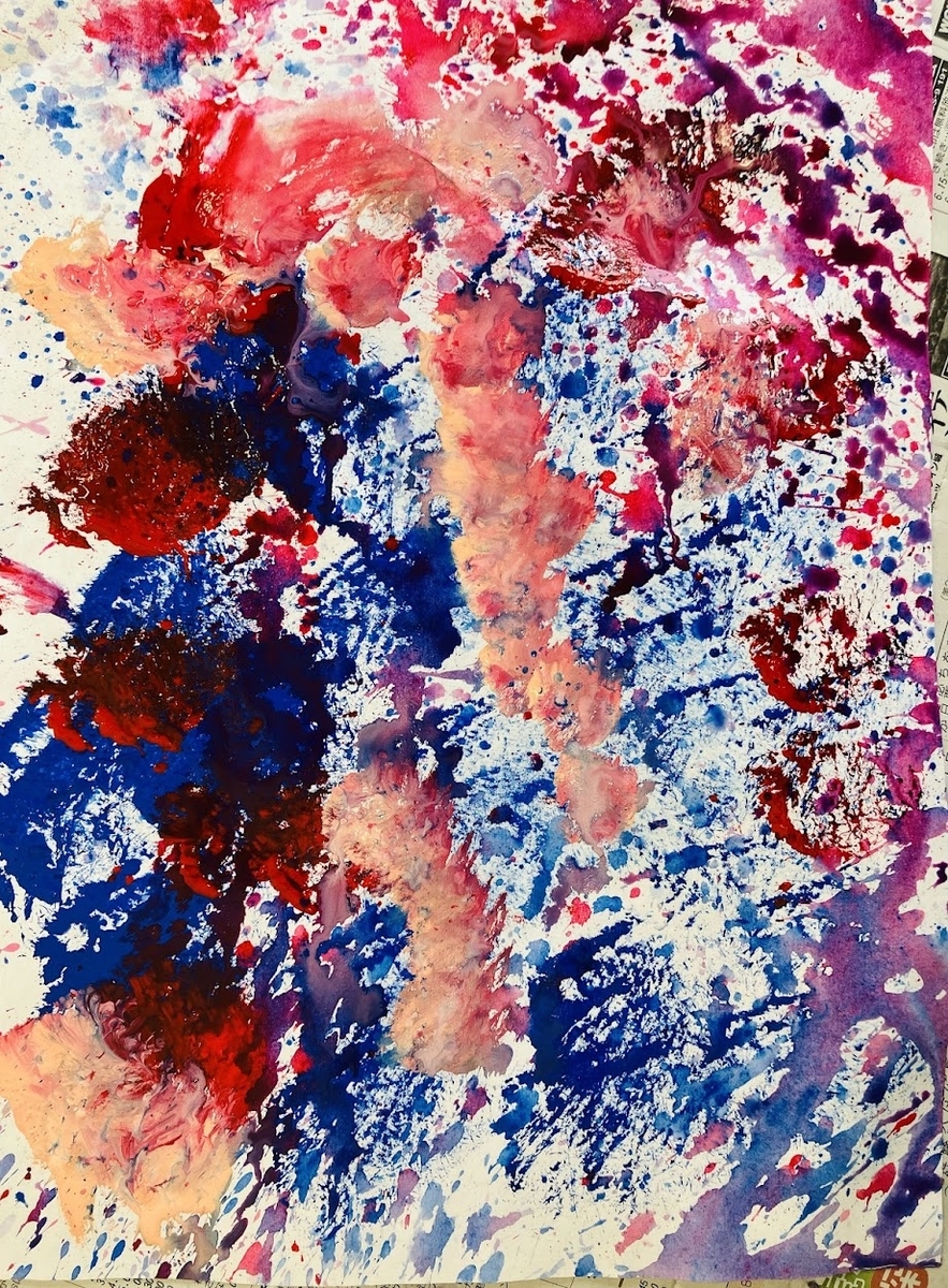 障がい者向け絵画教室　ダウン症　ブログ