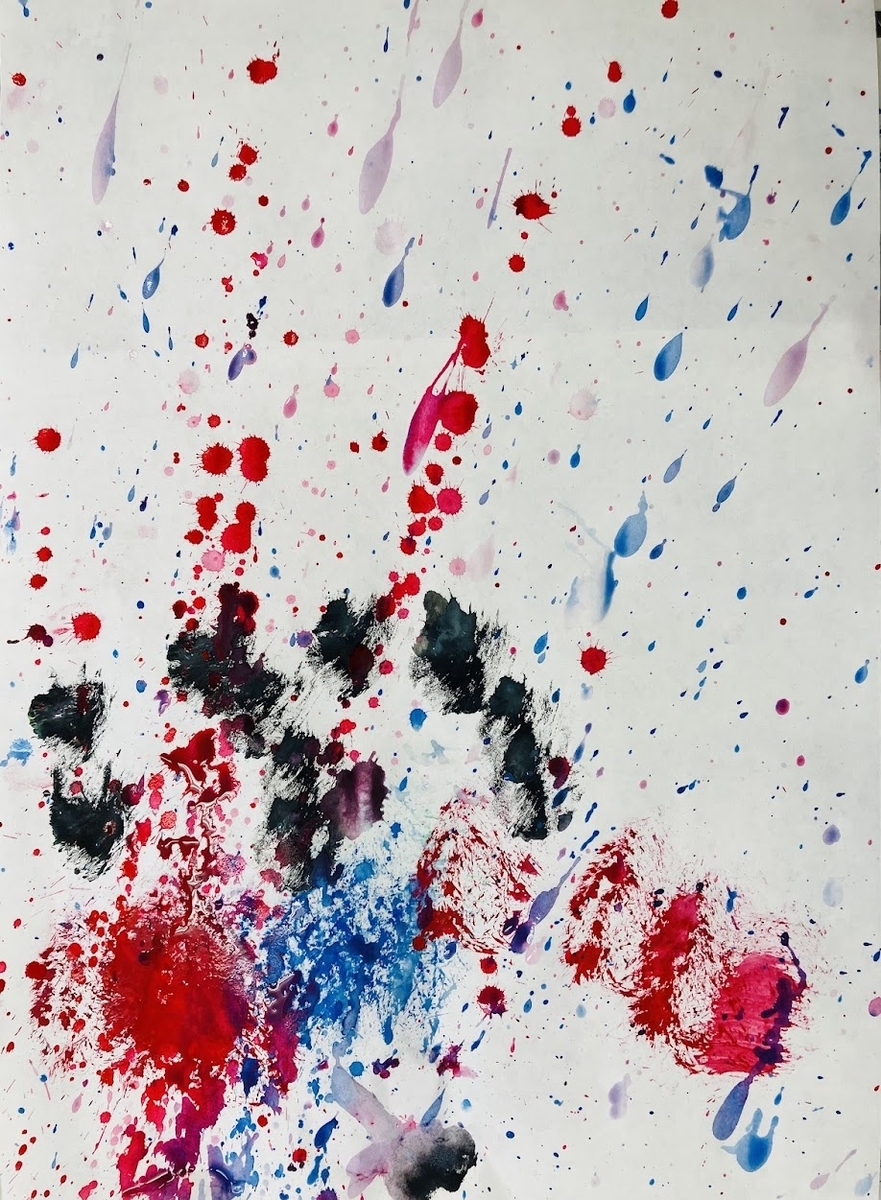 障がい者向け絵画教室　ダウン症　ブログ