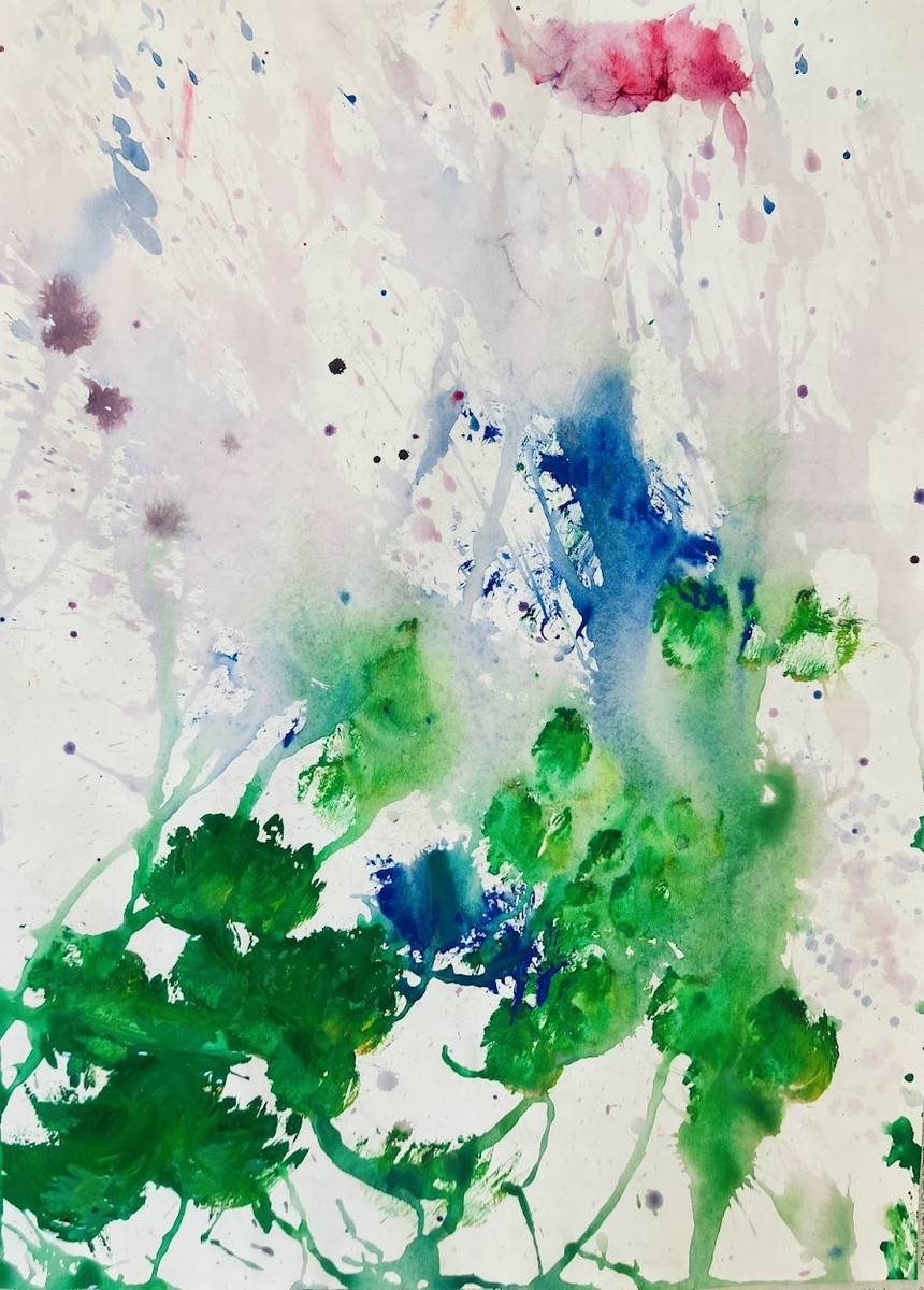 障がい者向け絵画教室　ダウン症　ブログ