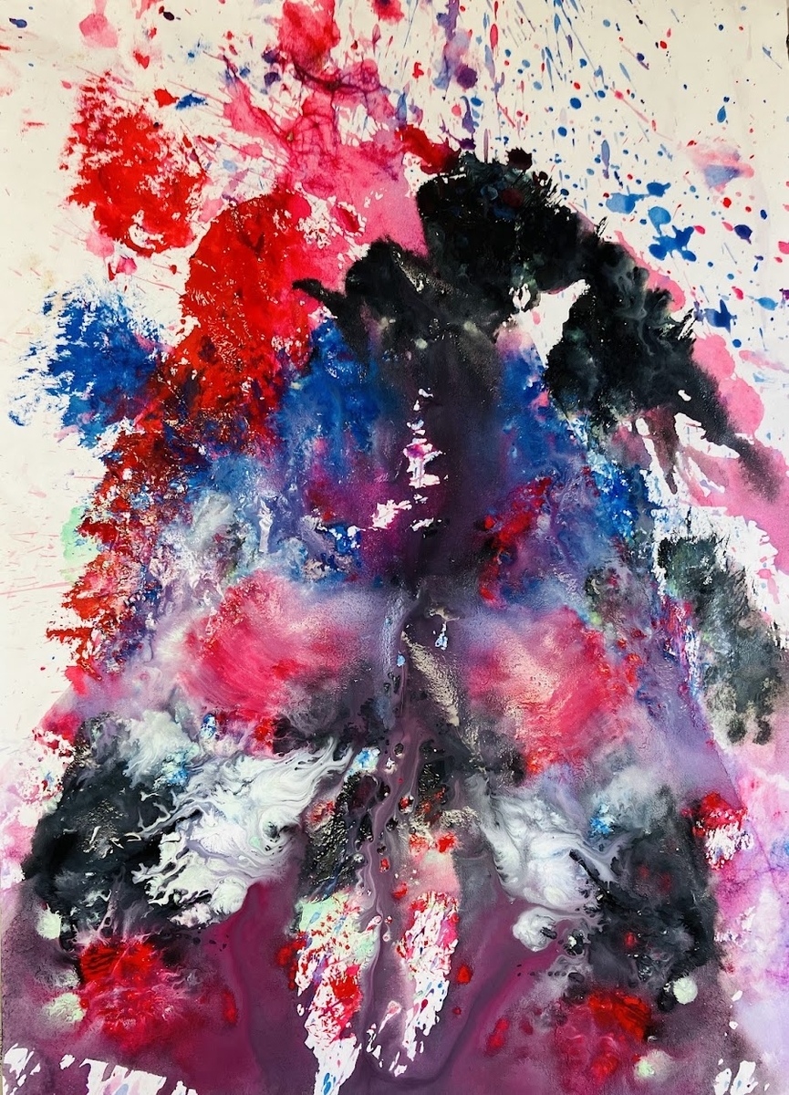 障がい者向け絵画教室　ダウン症　ブログ