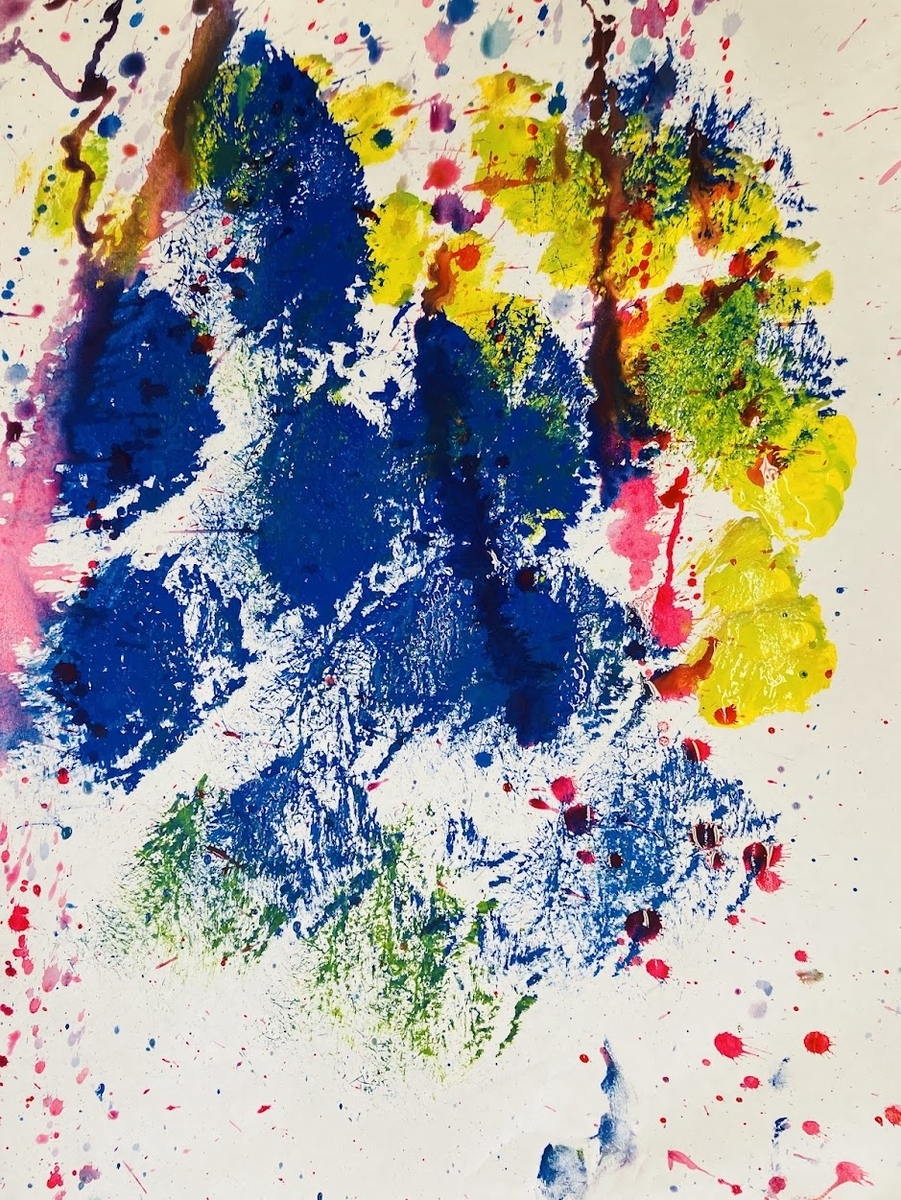 障がい者向け絵画教室　ダウン症　ブログ