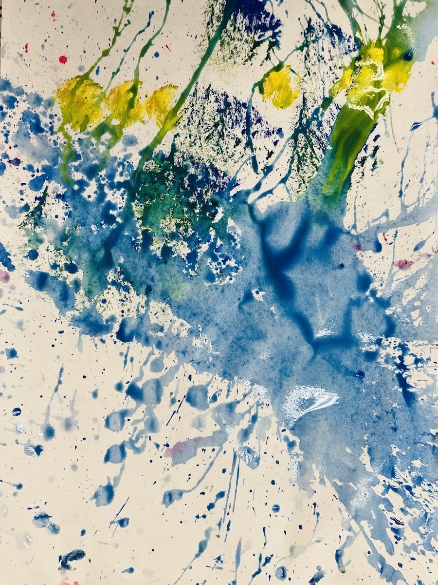 障がい者向け絵画教室　ダウン症　ブログ
