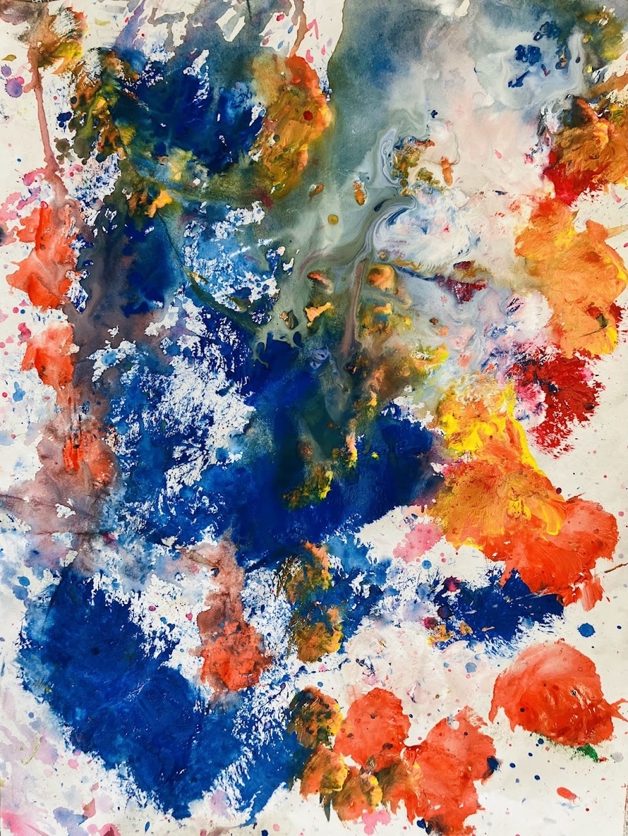 障がい者向け絵画教室　ダウン症　ブログ