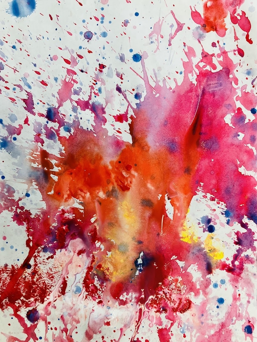 障がい者向け絵画教室　ダウン症　ブログ