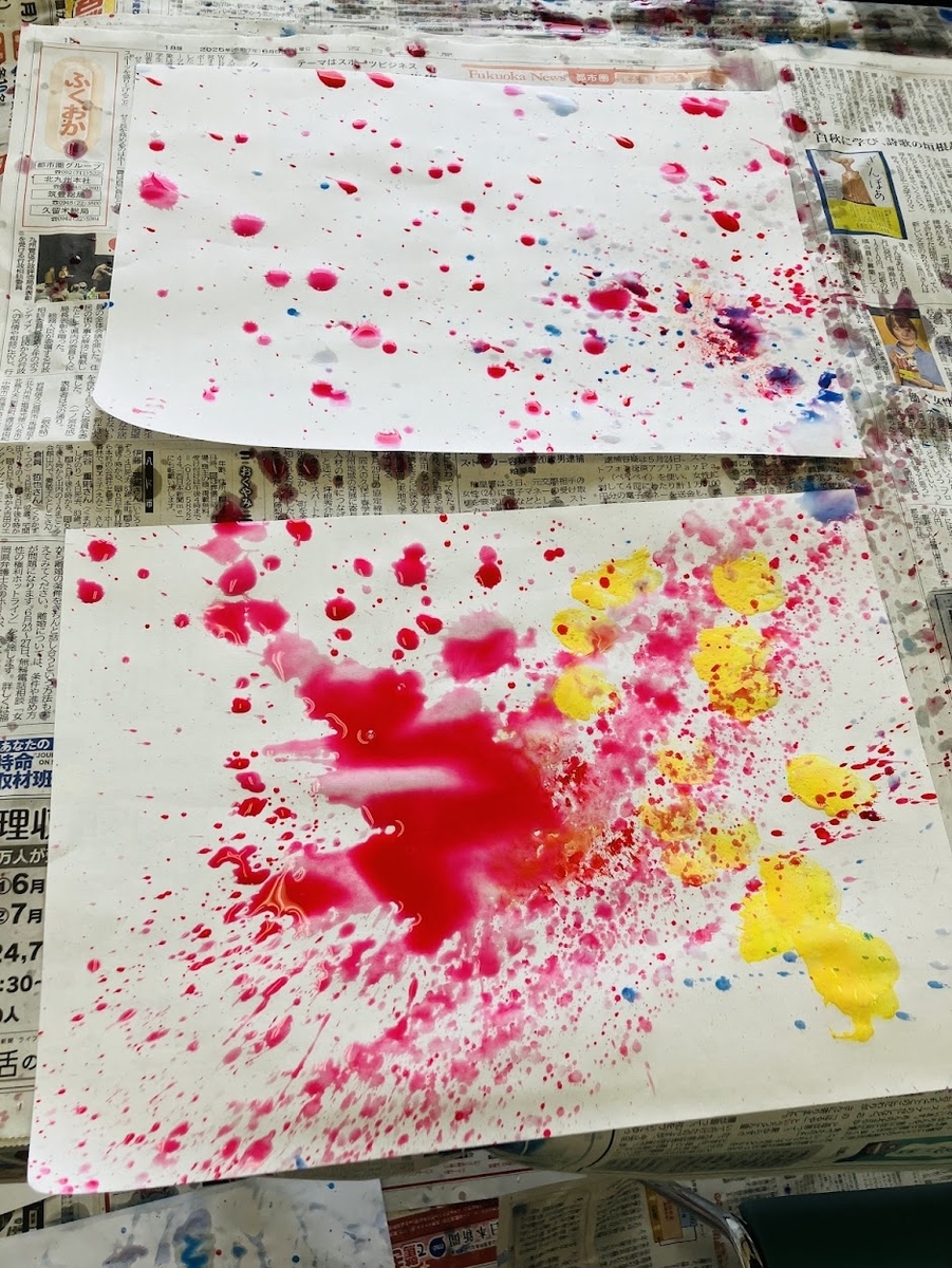 障がい者向け絵画教室　ダウン症　ブログ