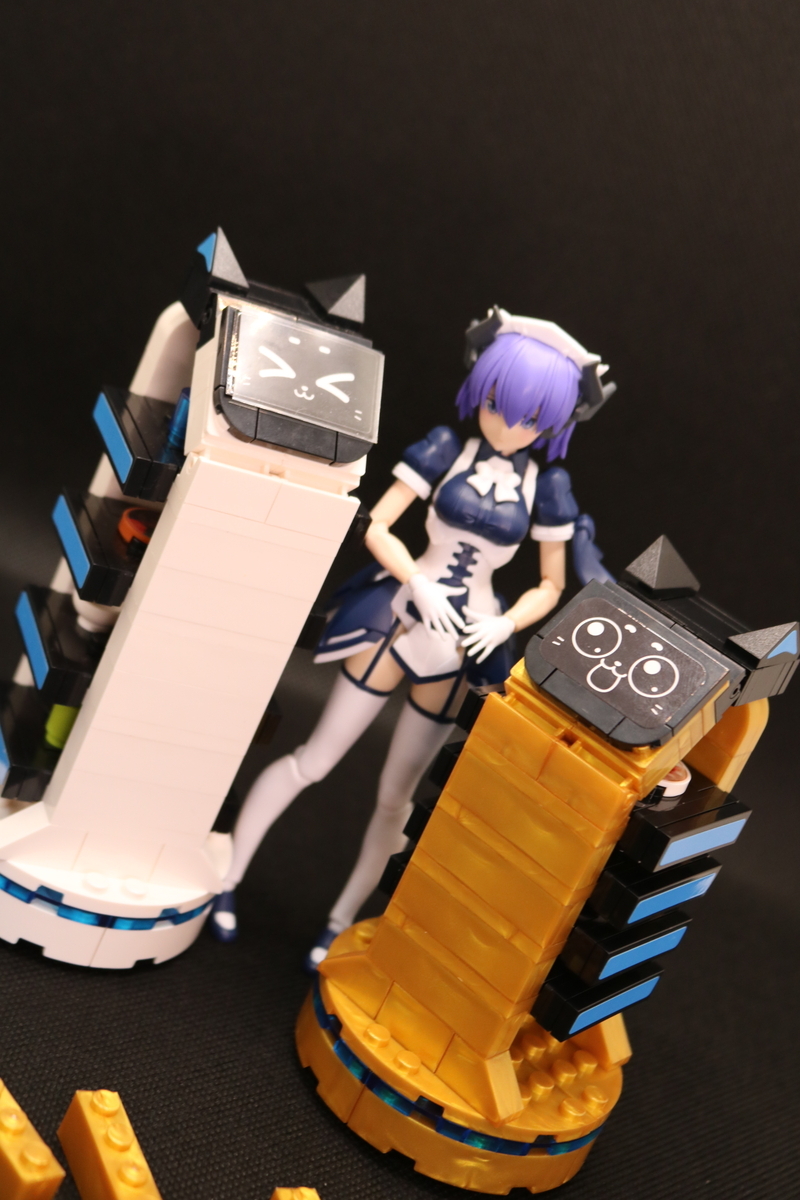 BIKKU ねこちゃんロボット 金色のベラボットブロック レビュー