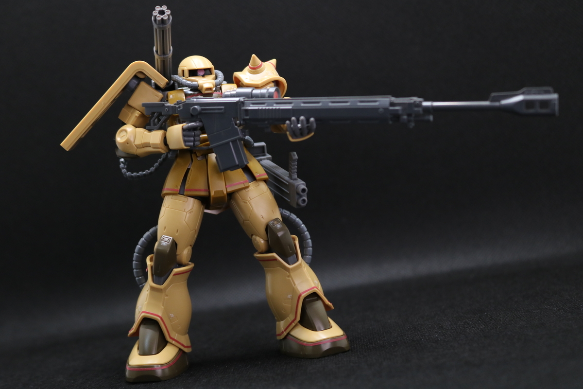 ガンプラ】HG ザク・ハーフキャノン レビュー - たなかの趣味の沼
