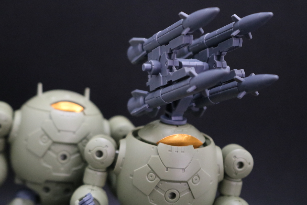 30MM オプションパーツセット21(マルチミサイル1) レビュー - たなかの