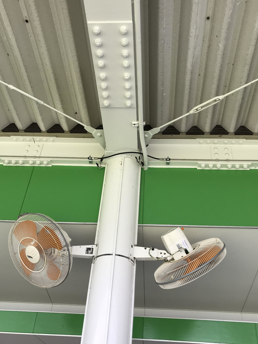 ミストシャワー 熱中症対策
