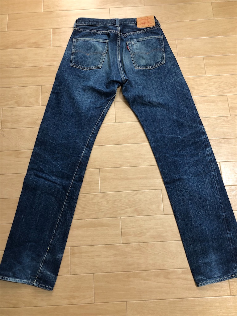 Levi's 66501 （日本製）の色落ち - TANAKABLOG