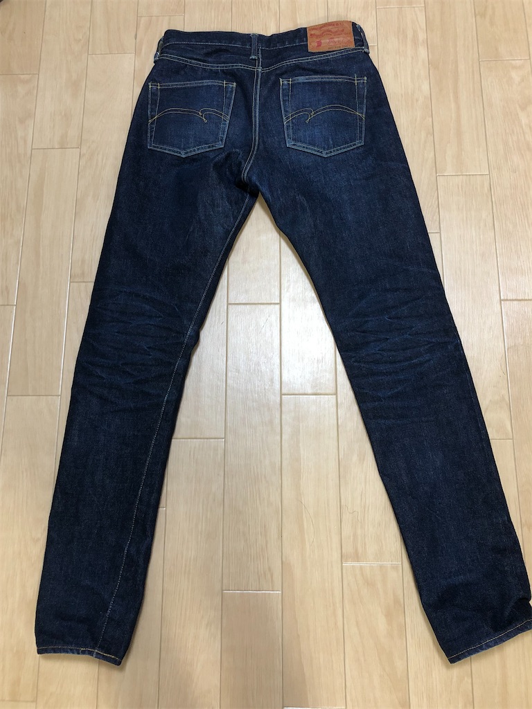 STUDIO D'ARTISAN SD-108（穿き込み 14 months 1wash）の色落ち