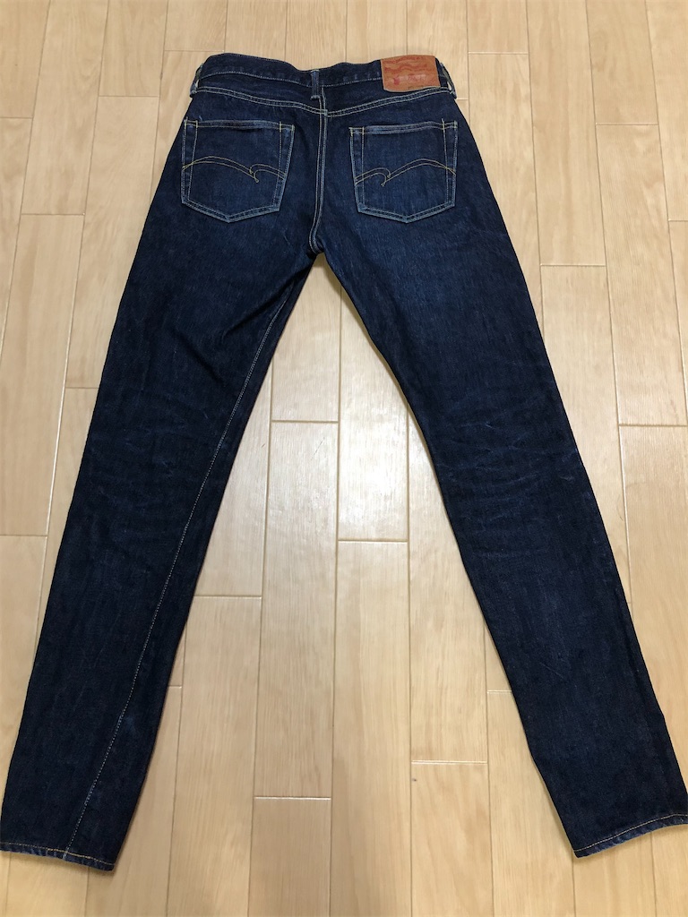 STUDIO D'ARTISAN SD-108（穿き込み 14 months 1wash）の色落ち
