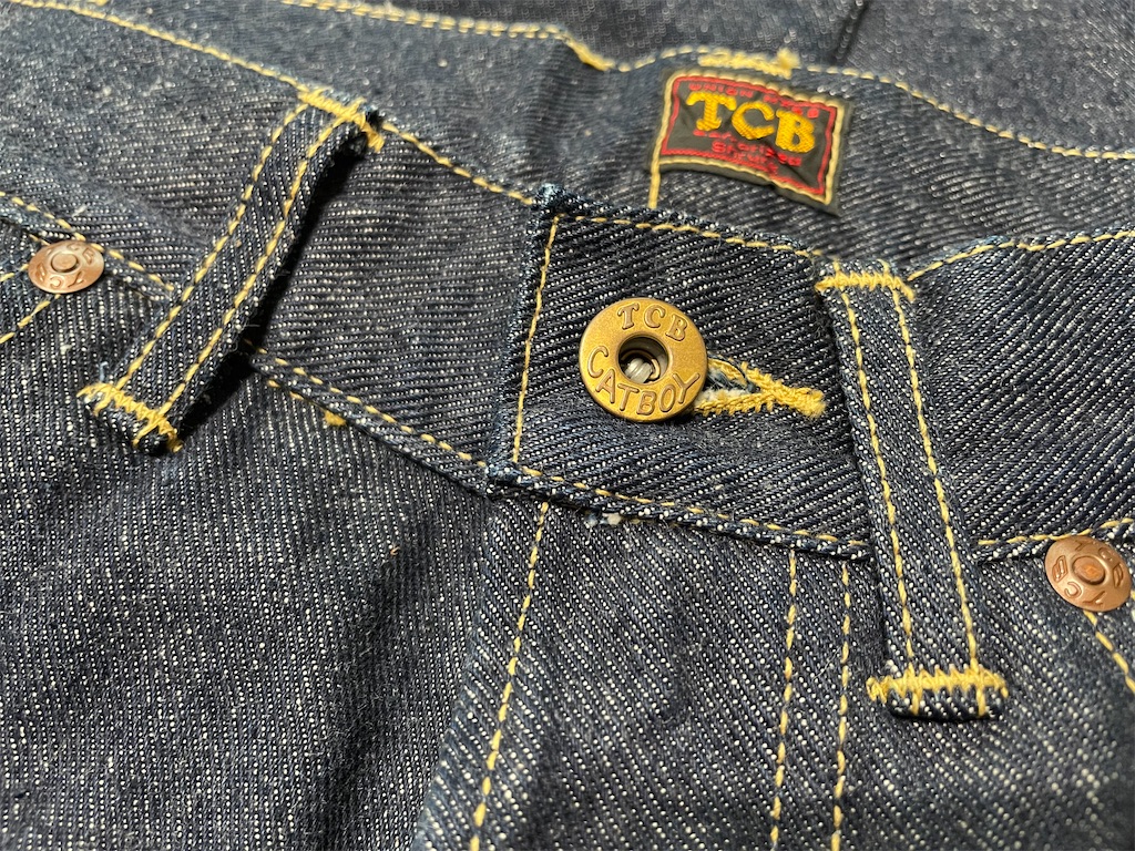 TCB jeans TCB ジーンズ　Cats Drive 33 2回洗濯 TCB jeans TCBジーンズ Cats Drive Jeans キャッツドライブ