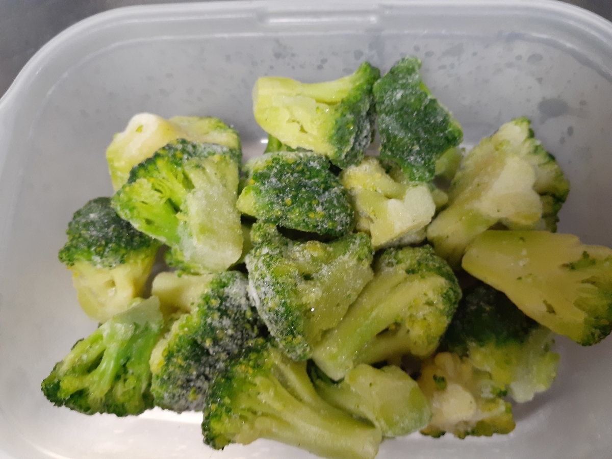 冷凍野菜でも栄養満点