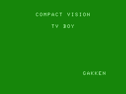 学研TV BOYエミュレータをつくる その5 - tanamの日記