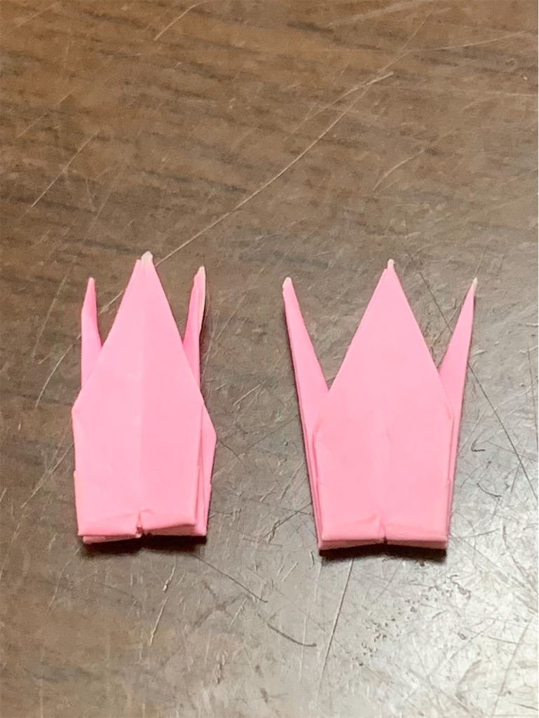ミニ千羽鶴 1cm千羽鶴 ②千羽鶴(ミニ千羽鶴)