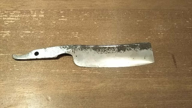 【貴重・戦前】KROPP RAZOR ENGLAND 西洋剃刀 西洋剃刀のレストアをしました。その1 - だもんで、だで、だがや。