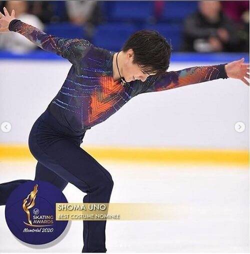 宇野昌磨選手衣装モチーフマスク マシューキャロン氏カナダ個人輸入品 売り上げは全額寄付【フィギュアスケート】宇野昌磨の衣装を