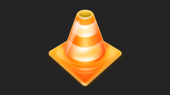 VLC, glassy icon