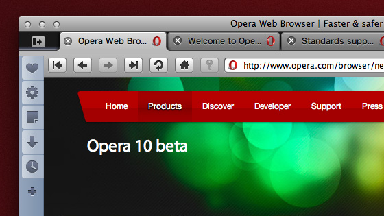 Opera 10 Beta 1