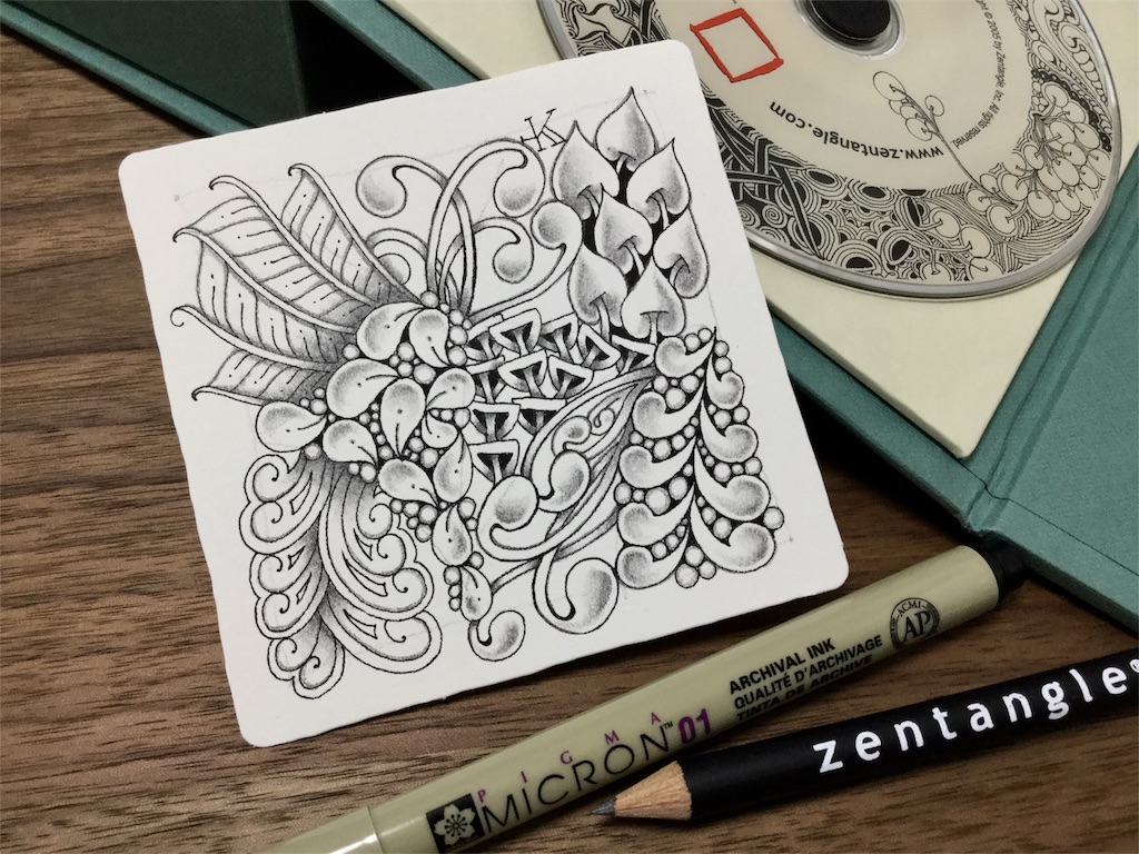 Midori FuruhashiCZT30 | #zentanglelovers #ゼンタングル