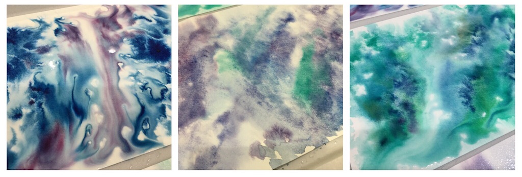 色のにじみについて Tanglefan 芳野かえ ゼンタングル 教室