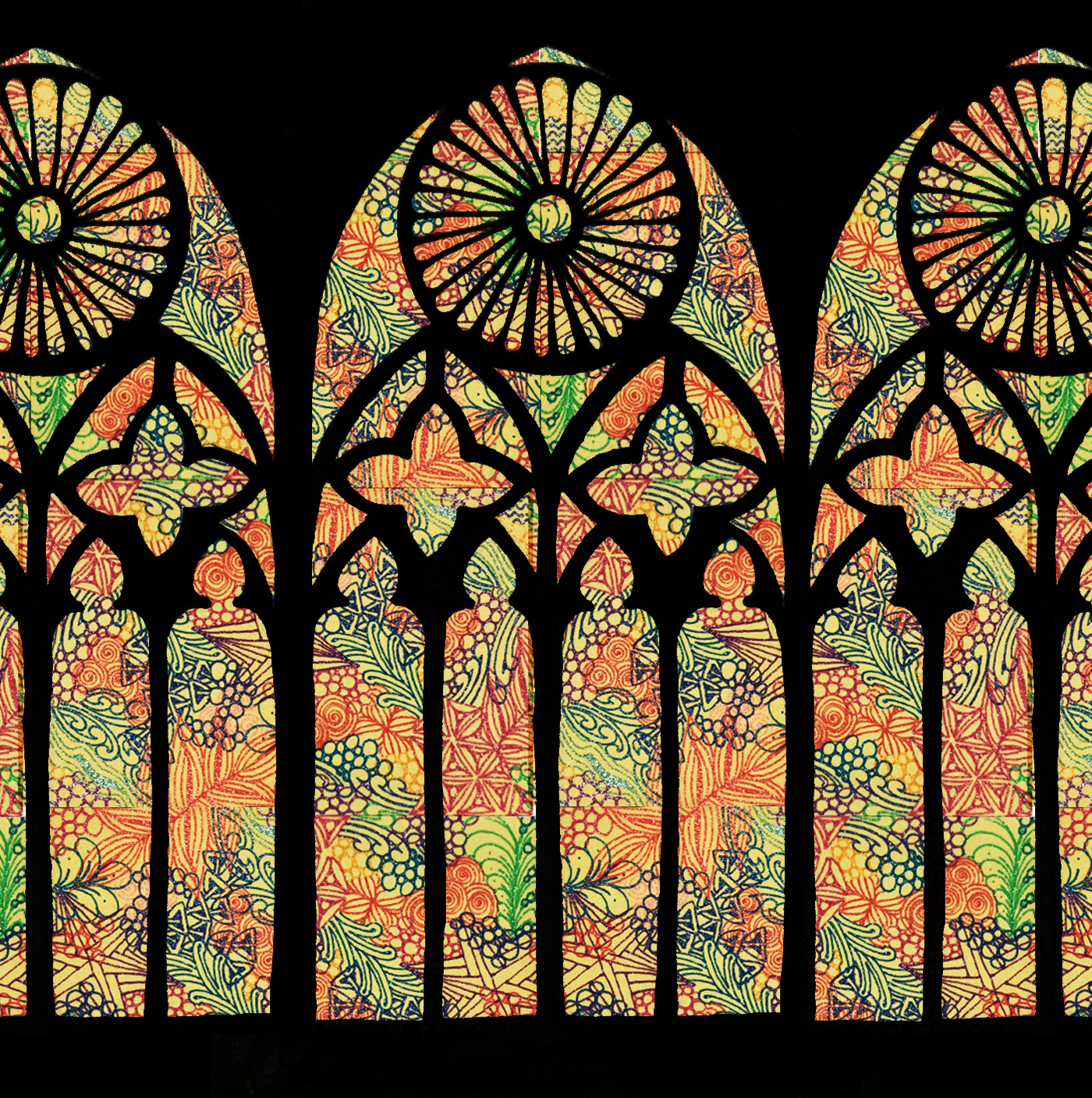 オーダー受付パネル♡ステンドグラスの女の子 b75aa50a271e9469c5833fcf7ede59