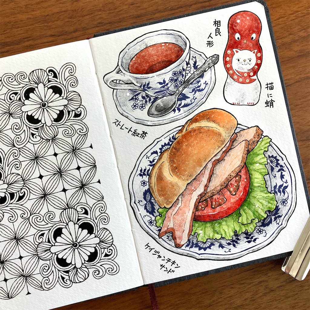 タングルとスケッチ - 芳野かえ ゼンタングル®認定講師