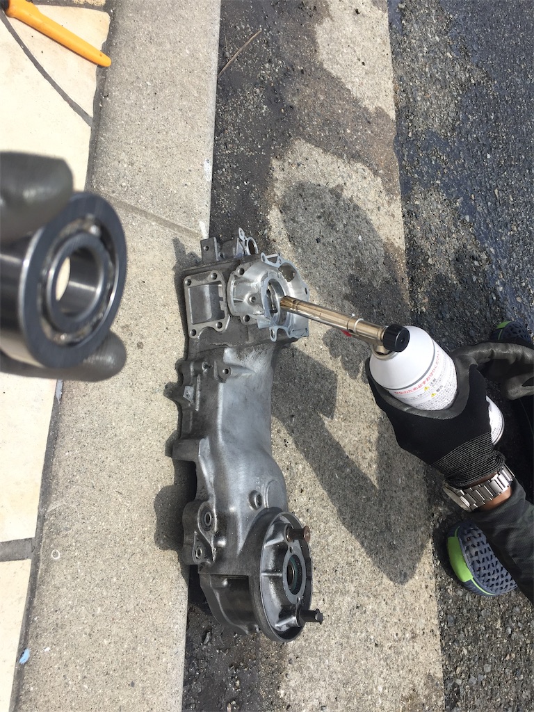 スーパーディオ AF27・AF28クランクベアリング交換済み太軸