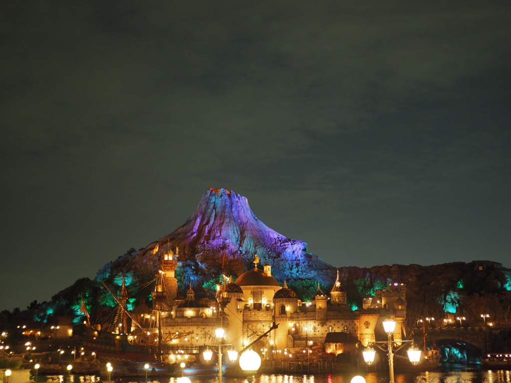 ディズニーシー アメリカンウォーターフロントの夜景 ちょこっとphoto日記