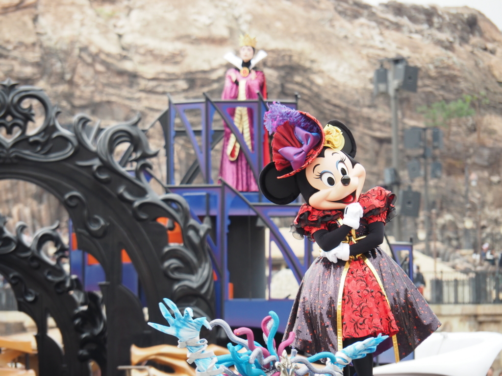 ディズニーシー ヴィランズ ワールドのミッキーとミニー ちょこっとphoto日記