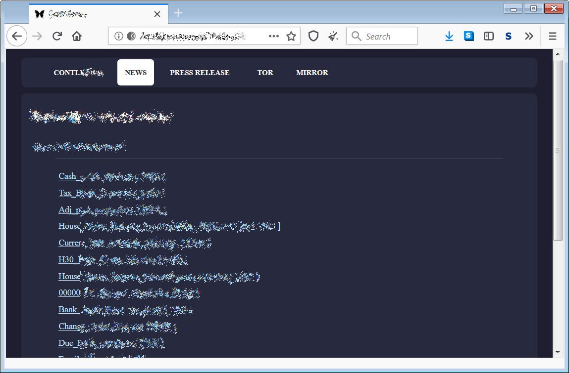 Conti まとめ Tt Malware Log