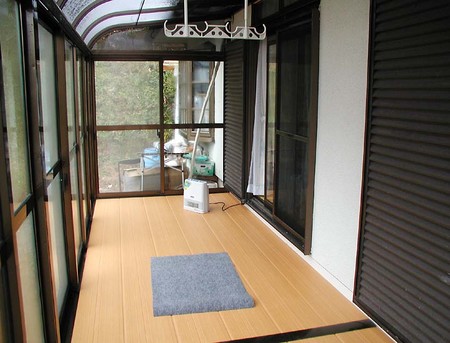 サンルーム中
