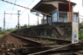 廃線後の象山駅