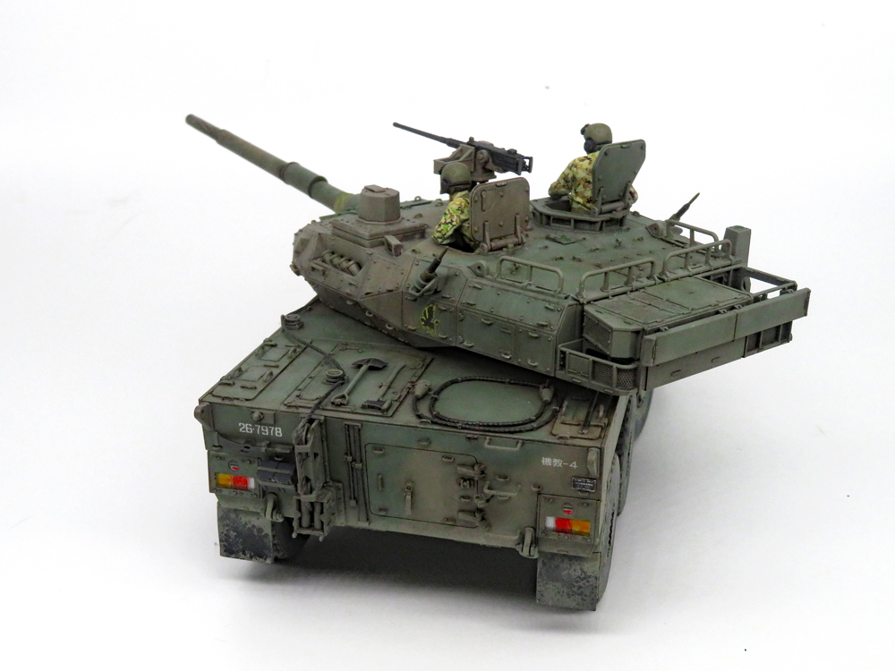 16式機動戦闘車C5 タミヤ1/35 #18 完成 - はじめの戦車模型づくり