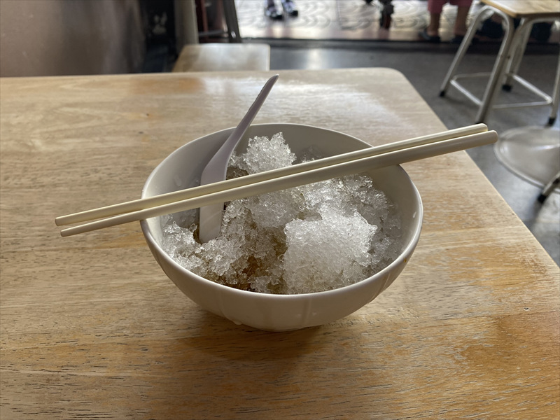 バミーかき氷