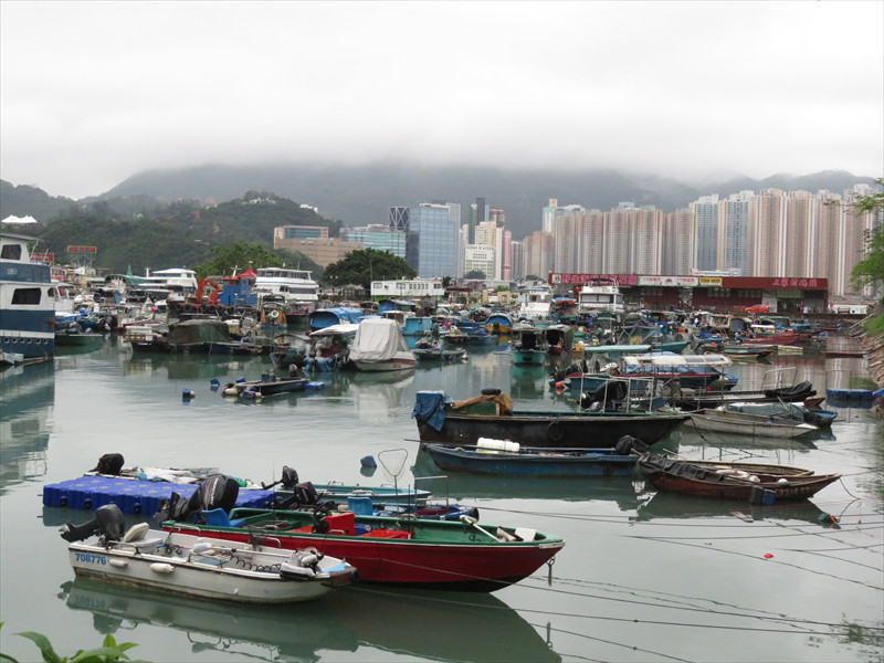 三家村避風塘 Sam Ka Tsuen Typhoon Shelter