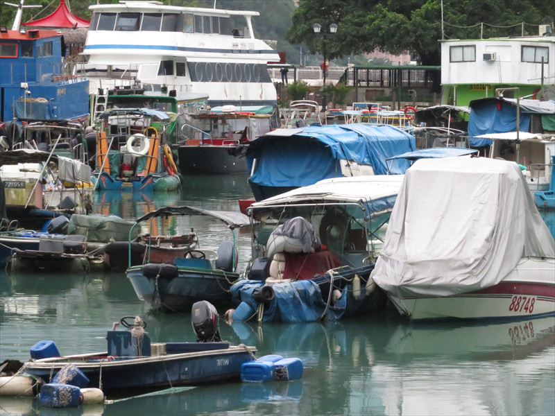 三家村避風塘 Sam Ka Tsuen Typhoon Shelter