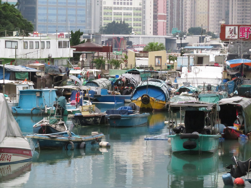 三家村避風塘 Sam Ka Tsuen Typhoon Shelter
