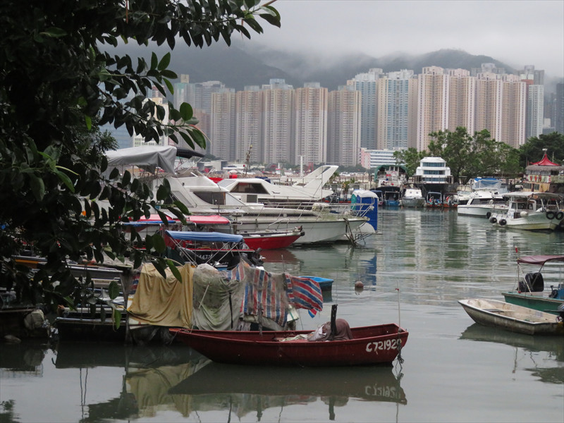三家村避風塘 Sam Ka Tsuen Typhoon Shelter